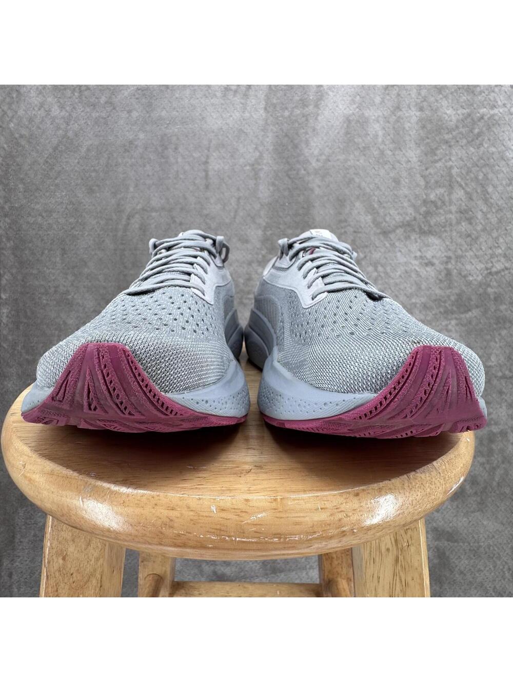 Brooks Adrenaline GTS Shoes Womens 10.5 Gray Running Sneakers Narrow 1204262A019 - Picture 3 of 16